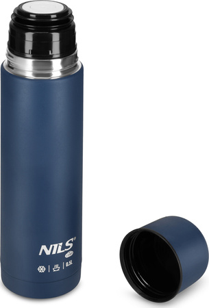 Termos turystyczny ze stali nierdzewnej Nils Camp Nils Camp NC3803 niebieski 500 ml