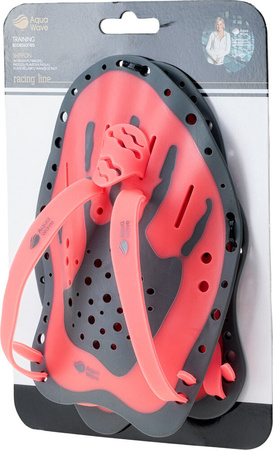 Wiosełka pływackie łapki do nauki pływania na dłonie Aquawave Shpoon rozmiar M