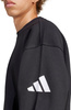 Bluza męska adidas Essentials Loose Fit 3 Bar Logo czarna JF3542