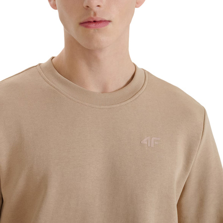 Bluza męska 4F M1622 beżowa 4FWSS25TSWSM1622 83S