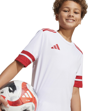 Koszulka dla dzieci adidas Squadra 25 Jersey biała JJ0059