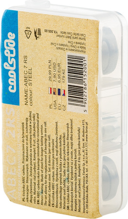 Łożysko do rolek Abec 7 Rs Coolslide 8 sztuk