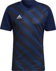 Koszulka męska adidas Entrada 22 Graphic Jersey granatowo-czarna HF0131