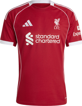 Koszulka męska adidas Liverpool FC 25/26 Home Jersey czerwona JV6423