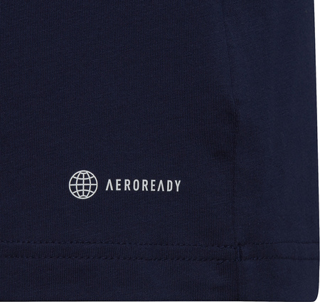 Koszulka dla dzieci adidas Entrada 22 Tee granatowa HC0445