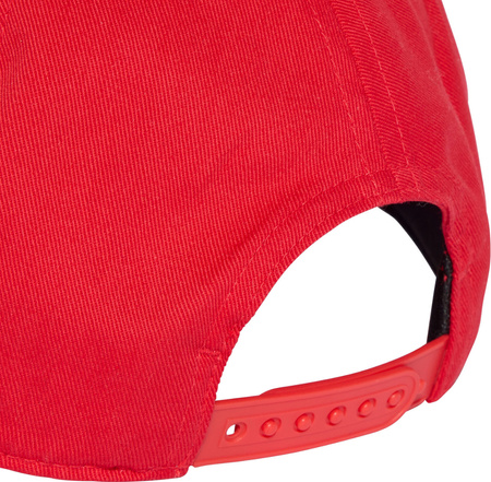 Czapka z daszkiem adidas Baseball czerwona JX1260