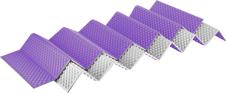 Karimata składana turystyczna trekkingowa z aluminiowym XPE 195×60×1,5 cm