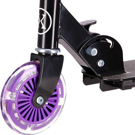 Hulajnoga Nils Extreme hd025 led violet