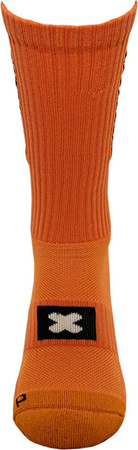 Skarpety treningowe antypoślizgowe Proskary junior pomarańczowe