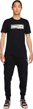 Koszulka męskie Nike NK Fc Tee Seasonal Block czarna DH7444 010