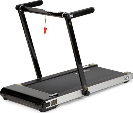 Bieżnia elektryczna z biurkiem Hms LOOP12 Multi Czarna