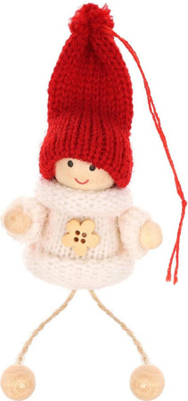 Zawieszka laleczka z guziczkiem boy