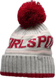 Czapka dla dziewczynki 4F chłodny jasny szary melanż HJZ22 JCAD005 27M