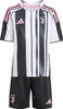 Zestaw dzięciecy komplet sportowy koszulka spodenki adidas Juventus 25/26 Home biało-czarny JN5220