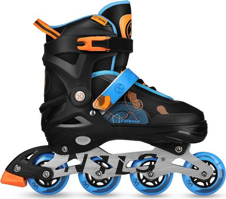 Łyżworolki rolki regulowane Nils Extreme Cosmo NA13808 niebieskie rozmiar L (38-41)