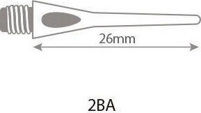 Końcówki do rzutek Softip Harrows Spare Dimple 30 sztuk