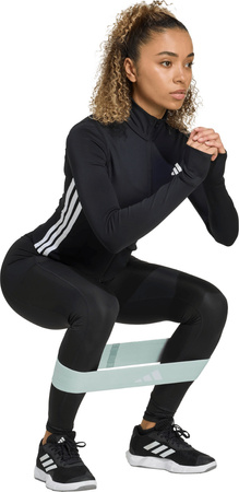 Bluza damska adidas Workout Essentials 3-Stripes Zip Through czarna KB7843