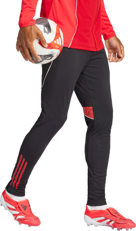 Spodnie męskie adidas Tiro 25 Competition Training czarno-czerwone JI6496