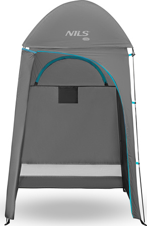 Przebieralnia namiot prysznic turystyczny duży Nils Camp NC3025 szary 120×120×210 cm