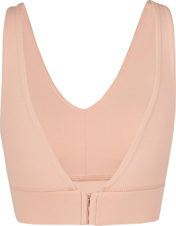 Stanik sportowy damski 4F brzoskwiniowy H4Z22 STAD017 65S