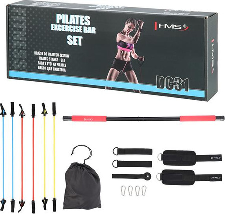 Zestaw drążek do pilatesu HMS DC31