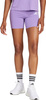 Spodenki damskie adidas Essentials 3-Stripes High Waisted Biker fioletowe JD0914