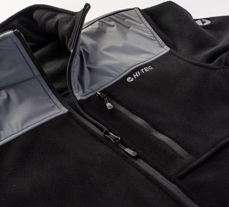 Polar męski bluza Hi-Tec Hanis 350 czarna rozmiar XXL