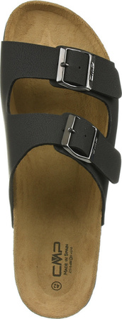 Klapki męskie CMP Eco Thalitha czarne 3Q91017U901