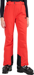 Spodnie narciarskie damskie 4F FNK F0944 czerwone 4FWAW25TFTRF0944 62S
