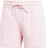Spodenki damskie adidas Essentials Linear French Terry różowe IC6877