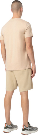 Koszulka męska 4F beżowa 4FSS23TTSHM311 81S