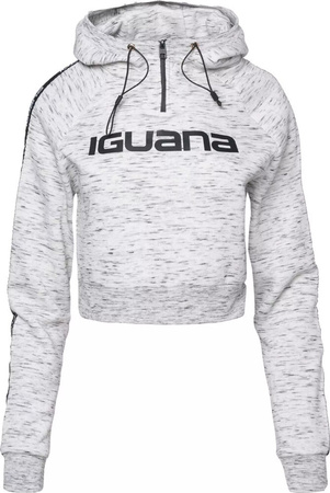 Damska bluza treningowa bawełniana krótka typu crop Iguana Norino W rozmiar L