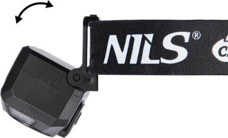 Latarka czołowa led lampka czołówka wodoodporna regulowana 600 lm Nils camp nc0008