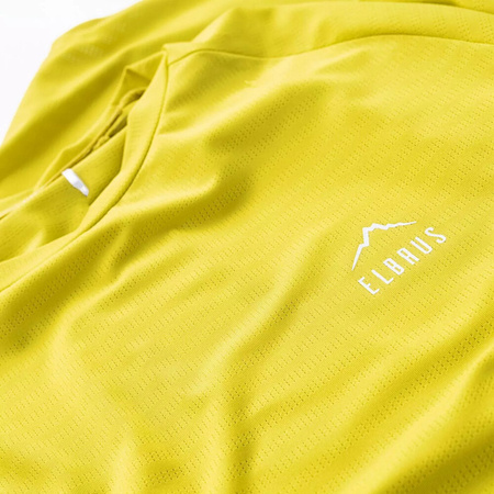 Męska koszulka z krótkim rękawem Elbrus Jari żółta rozmiar XXL