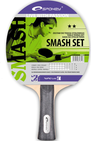 Zestaw rakiet do ping ponga Spokey Smash Set 81812