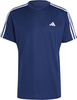 Koszulka męska adidas Train Essentials 3-Stripes Training Tee granatowa IB8152
