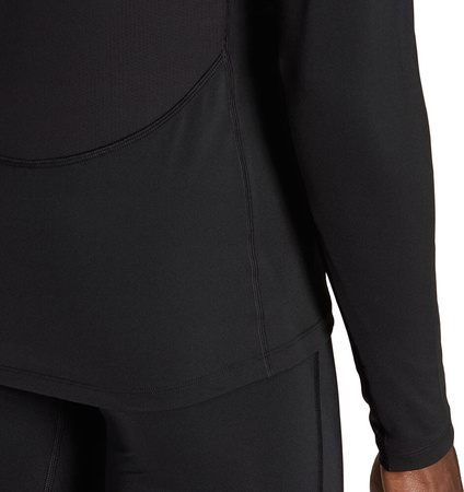 Koszulka męska adidas Techfit Aeroready Long Sleeve Tee czarna HP0626