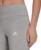 Legginsy damskie adidas Essentials High-Waist szare GL0638