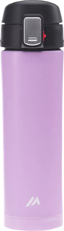 Kubek terminczny turystyczny Martes Kafa fioletowy 420 ml