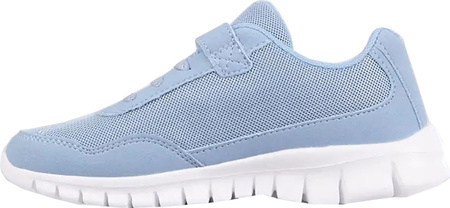 Buty sportowe szkolne miejskie dziecięce sportowe miejski szkolne Kappa Follow K niebiesko-białe 260604K 6110