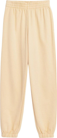 Spodnie damskie 4F F147 żółte 4FSS23TTROF147 73S