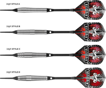 Rzutki Harrows Assassin 85% Softip