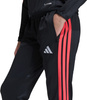 Spodnie dla dzieci adidas Tiro 26 League Slim czarno-czerwone JY7115