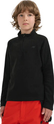 Bluza polarowa dla chłopca 4F M058 czarna 4FJWAW25UFLEM058 20S