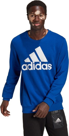 Bluza męska adidas Essentials Big Logo niebieska HE1840