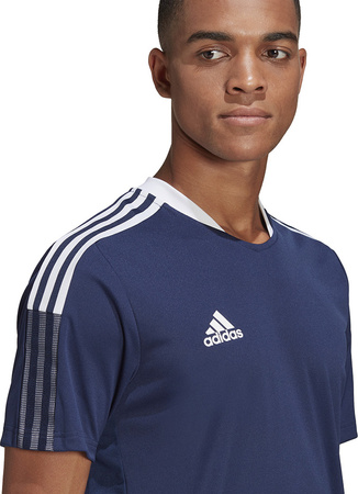 Koszulka męska adidas Tiro 21 Training Jersey granatowa GM7585