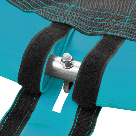 Bocianie gniazdo huśtawka Nils Camp NB5031 turkusowa średnica 100cm