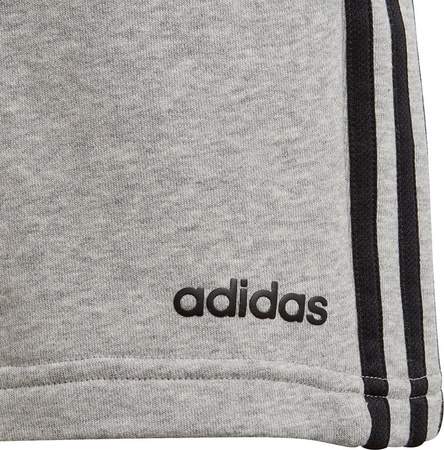 Spodenki dla dzieci adidas Essentials 3 Stripes Knit Short szare DV1797