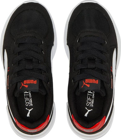 Buty dziecięce Puma Graviton AC PS czarno-czerwone 381988 11