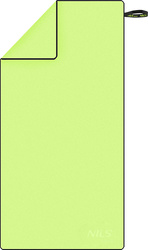 Ręcznik z mikrofibry szybkoschnący Nils Aqua NAR11 limonkowy 70x140 cm